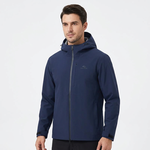 Veste fonctionnelle d'hiver imperméable 8000 mm et respirante 5000 mm pour homme, avec double fermeture éclair SBS, capuche réfléchissante, faible MOQ 1 pièce - Product Image 6