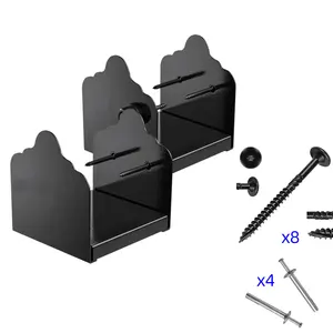 Individueller Pfostenstütze verstellbare Pfostenankerhalterung verstellbarer Pfostenstütze 4×4 5×5 6×6 Zoll