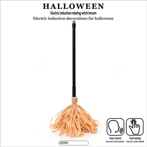 Nouvelle brosse magique électrique de sorcière pour Halloween (lumineuse et mobile) - Style intérieur/extérieur - Product Image 6