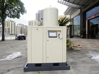 Kompresor Udara Sekrup Rotary Listrik Industri RTTW Factory Harga Bagus All in One 16bar 20HP 15kw