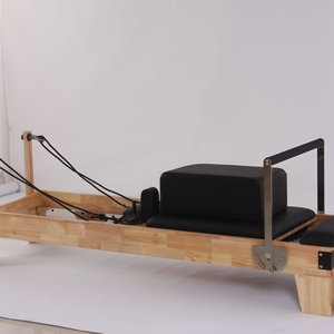 Cama de Pilates con Estructura de Roble Macizo y Personalización Gratuita para Uso <span class=keywords><strong>en</strong></span> Estudios de Yoga y Pilates u <span class=keywords><strong>Oficinas</strong></span> <span class=keywords><strong>en</strong></span> Casa, <span class=keywords><strong>en</strong></span> Oferta - Product Image 1