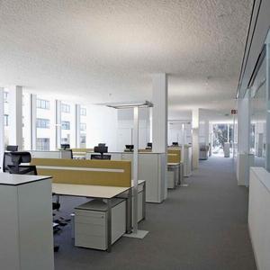 YIYUAN YY-OA Gedung Perkantoran Modern Lantai OA Berbahan Baja Sepenuhnya, Tinggi Dapat Disesuaikan, Tahan Api, Tahan Aus, Tanpa Sambungan - Product Image 6