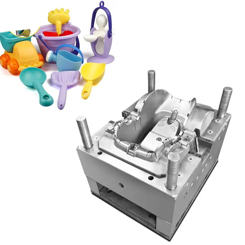 Molde de plástico para crianças, kit de peças de brinquedo personalizado para fabricação de moldes, molde de injeção de brinquedo para crianças