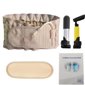 อุปกรณ์ดึง<span class=keywords><strong>หลัง</strong></span>บรรเทาอาการปวด<span class=keywords><strong>หลัง</strong></span>ส่วนล่าง <span class=keywords><strong>ราคา</strong></span>ประหยัด <span class=keywords><strong>เข็มขัด</strong></span>ดึงหลังแบบลดแรงกด สำหรับผู้ชายและผู้หญิง - Product Image 4
