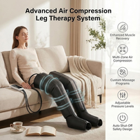 Système de récupération sportive, thérapie de massage par compression d'air, bottes de récupération rapide, masseur pour les jambes pour la circulation sanguine