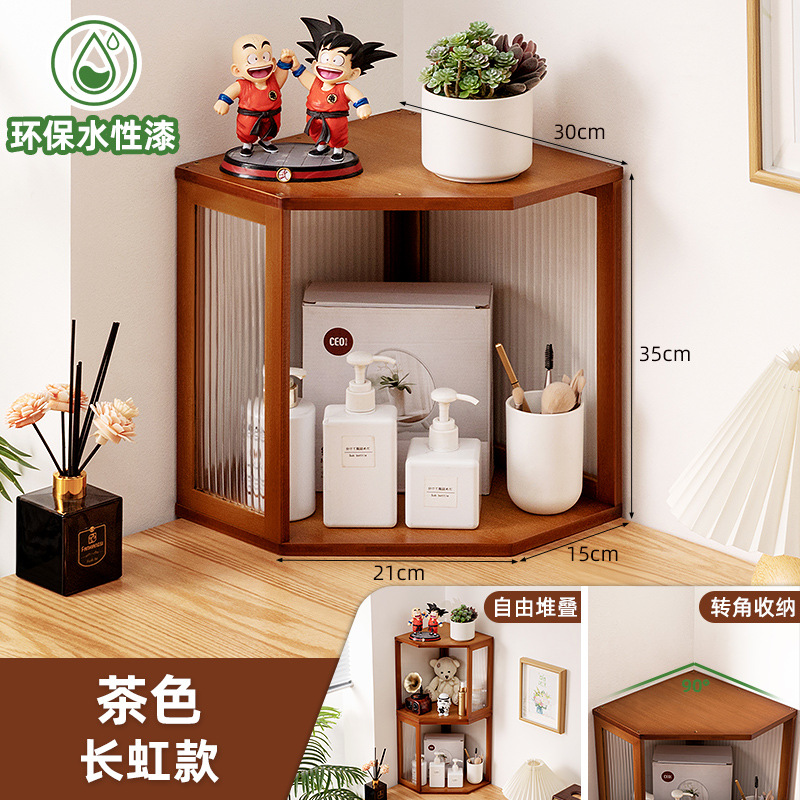 [Stackable] Changhong Style - Brown (Corner Storage)
