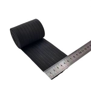 สายรัดโพลีเอสเตอร์สีดำแท้ + โพลีอะไมด์ + เส้นใยสแปนเด็กซ์ยืดหยุ่น - Product Image 2