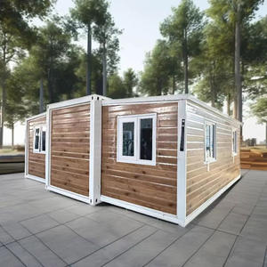 Casa contenedor modular prefabricada extensible de 10 pies y 20 pies, 5 dormitorios con 5 dormitorios para hoteles, Material de panel sándwich - Product Image 5