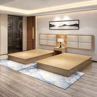 All-inclusive, umweltfreundliche, langlebige, wasserabweisende Hotel-Schlafzimmermöbel im modernen europäischen Design für Apartments und Hotels