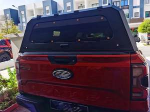 อุปกรณ์ตกแต่งรถกระบะ <span class=keywords><strong>4x4</strong></span> หลังคาเหล็กแข็งแบบมีกระจกสี่ด้าน สำหรับรถฟอร์ด เรนเจอร์ ไวลด์แทรค <span class=keywords><strong>4x4</strong></span> ปี 2023 - Product Image 4