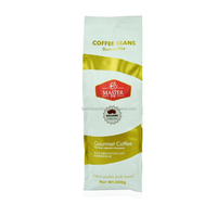 Sachet Mylar à fond plat 8 côtés, personnalisé, couleurs assorties, pour aliments pour animaux, en plastique PE, résistant à l'humidité, avec fermeture éclair, pochette autoportante pour sucre