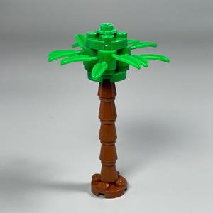 Bloques de Construcción de Partículas Pequeñas, Planta de Palma, Palmera de Coco, Árbol de Navidad, <span class=keywords><strong>Isla</strong></span> Tropical, Playa - Product Image 6