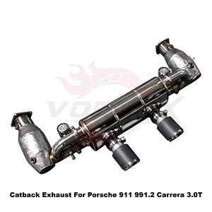ท่อไอเสียสแตนเลสแบบสปอร์ต ved สำหรับรถปอร์เช่911 991.2 Carrera 3.0T 2015-2018 - Product Image 2