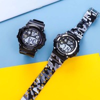 Jam Tangan Digital Sport LED Mewah Terbaru 2025 Pria Wanita Anak Tahan Air
