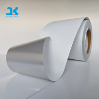 Film adhésif thermofusible PE/PVC haute température pour étiquettes de pneus, stable à 150°C, ignifuge, pour applications sur capots et flancs de pneus