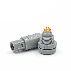 JEXIBOBTM 円形コネクタ ヘッダー プラスチック 2P オス メス ソケット (2ピン) 医療機器用 中国製 2024 ポリ袋+カートン - Product Image 4