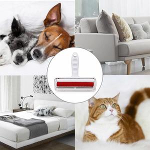 In Trend Eco-Friendly ABS+Polyester Silk Dog Cat Pet Grooming Brush Easy Clean Reusable Self-Cleaning Hair Remover <b>Lint</b> <b>Roller</b> - Product Image 2