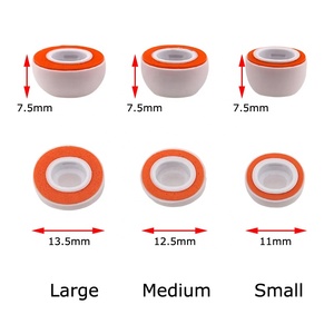 Embouts d'oreille en mousse orange pour Airpods Pro3, housse en silicone, <span class=keywords><strong>embout</strong></span> d'oreille en mousse à mémoire de forme, <span class=keywords><strong>embout</strong></span> d'oreille en mousse à rebond lent - Product Image 2