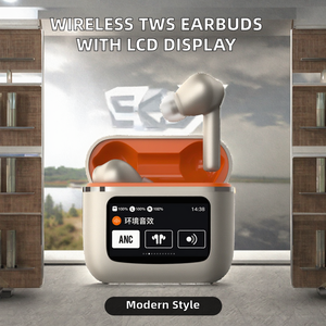 Audífonos Inalámbricos TWS JL con Cancelación Activa de Ruido ENC, Bluetooth 5.3, Pantalla LCD con Indicador Digital de Batería - Product Image 2