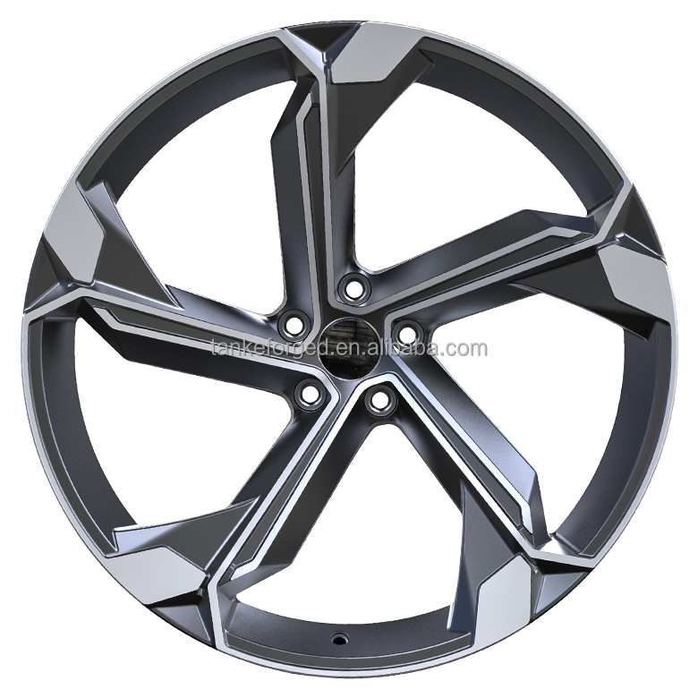 Matte Gunmetal Machine Face