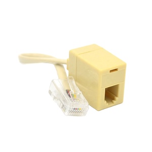 Câble d'extension <span class=keywords><strong>RJ45</strong></span> 8P4C mâle vers femelle 4P4C RJ9 - Product Image 1