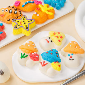 Pemanggang kue kartun Gummy hewan Marshmallow Skewers kreatif lucu massal makanan ringan permen krim rasa dekorasi kue gula grosir - Product Image 5