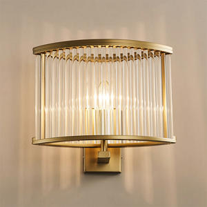 Decoración moderna elegante, iluminación interior, decoración del hogar, sala de estar, comedor, lámpara de pared dorada Led minimalista - Product Image 1