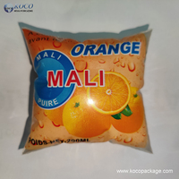 KOCO-Film en rouleau de LDPE pour l'emballage de sachets d'eau, petits sacs en plastique PET pour boire de l'eau, des collations, des biscuits, des sucettes