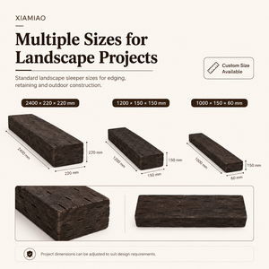 Bordillo de Jardín Resistente con Aspecto de Madera Rara para Parques, Paisajes, Caminos y Proyectos de Resorts - Product Image 4