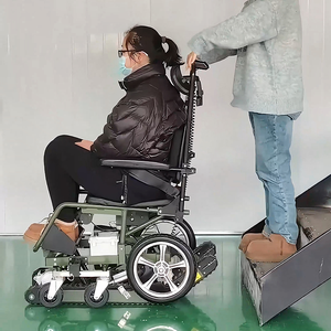 Alat Bantu Naik Tangga Khusus untuk Lansia dan Penyandang Disabilitas, Skuter Rumah Tangga dengan Tiang Lurus, Peralatan Rehabilitasi - Product Image 4