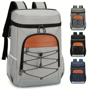 Nouveau Sac à Dos Isotherme Portable 2024 en Tissu Décontracté, Imperméable, pour Pique-nique, Glacière Thermique Souple pour Repas en Extérieur - Product Image 2