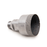 Foret diamanté sinterisé de qualité supérieure 1/2 pouce à filetage pour le perçage du verre