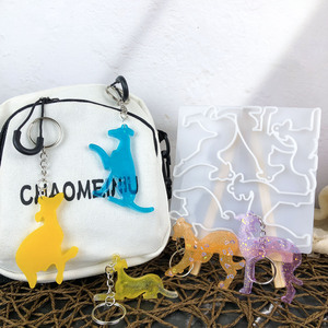 Moule de moulage en résine de silicone fait main Kingnoo, forme irrégulière, 1 pièce, style DIY, ornements décoratifs, outils de pâtisserie, en stock Hebei - Product Image 1