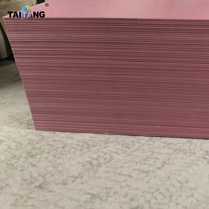Pink Drywall Laminas <span class=keywords><strong>Draywall</strong></span> De 3/8 Drywall Tablero De Yeso Pared 15Mm - Product Image 1