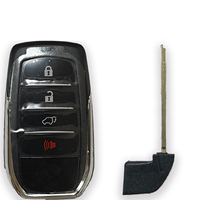 Llave Inteligente Original para Automóvil Toyota Fortuner SW4 2015 2016 2017 2018, Llave Inteligente 0182, Placa BM1ET, 312/314MHZ, 434MHZ, 8A