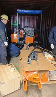 Perforadora de postes para barandas de carretera TZ390 |   Bomba de Motor Controlada por PLC con Altura de Bombeo de 3m, Ahorro de Energía para Carreteras Express