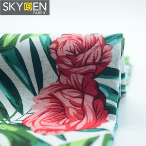 Skygen-tela estampada de gasa, tejido 100% algodón, sedoso, 10 oz, algodón, pato - Product Image 3