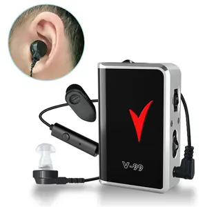 AXON V-99 Clip Style Pocket Hearing Aid China Pocket Model Hearing Aid