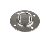 Plaque d'œil marine en acier inoxydable 304, 9x90mm, avec crochet et boucle de fixation pour suspension au plafond, matériel de gréement, accessoires pour yachts et bateaux
