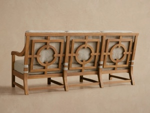 Ensemble de canapés d'extérieur en teck moderne avec <span class=keywords><strong>mousse</strong></span> à séchage rapide <span class=keywords><strong>pour</strong></span> cour et hôtel, sièges de patio durables et écologiques - Product Image 5