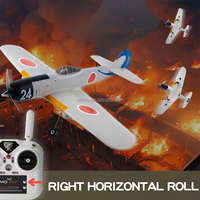 Ki-84 WW2 Fighter Jet Modèle d'avion à voilure fixe 690mm 4CH Rc Stunt Fighter 3D 6G Brushless EPP Mousse Planeur Avion Jouet avec Gyro