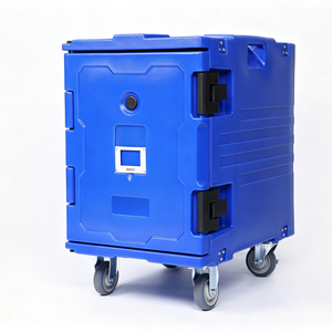 Contenitore Isotermico con Ruote 90L, Borsa Frigo Rotostampata per Campeggio, Catering ed Eventi - Product Image 1