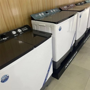เครื่องซักผ้าแบบกึ่งอัตโนมัติ OEM ขนาด 12 กก. แบบสองถัง พกพาสะดวก พร้อมความจุขนาดใหญ่ - Product Image 4