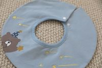 Bavoirs pour bébés nouveau-nés de 0 à 3 ans, imperméables, en coton, classe A, rotation à 360 degrés, conçus pour éviter les éclaboussures et les fuites.