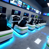 Simulateur de conduite automobile haute fidélité Topvoy TV-DS-001, cockpit durable en ABS, retour de force réaliste, certifié CE, 500W, 110V/220V