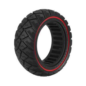 Neumático Sólido Ulip 90 65-6.5 con Dibujo de Diamante, Línea Roja, para Todoterreno, Compatible con Zero 11x, Dualtron, Kaabo 90 65-6.5 - Product Image 3