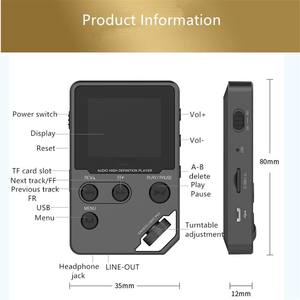 Lecteur HIFI C10 MP3 Lecteur Numérique Support FM <span class=keywords><strong>Campus</strong></span> Radio Ebook Alliage de Zinc BT MP3 lecteur de musique enregistreur vocal - Product Image 3