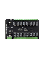 Módulo de Relés Waveshare Modbus RTU 8/16/32, Grado Industrial, Interfaz RS485, Protección de Aislamiento, Multiusos, 100%