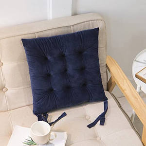 Coussin de salon, coussin de <span class=keywords><strong>chaise</strong></span> personnalisé de haute qualité rempli de boîtes matelassées en microfibre coussin de <span class=keywords><strong>chaise</strong></span> <span class=keywords><strong>antidérapant</strong></span> avec attaches - Product Image 2