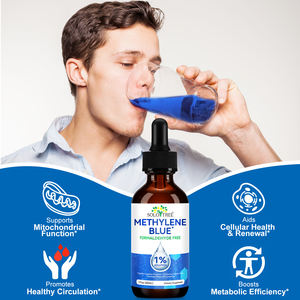SOLOTREE Grosir 60ml Suplemen Metilena Biru Label Pribadi Cairan Premium Grade 1% Tetes Metilena Biru untuk Manusia - Product Image 3